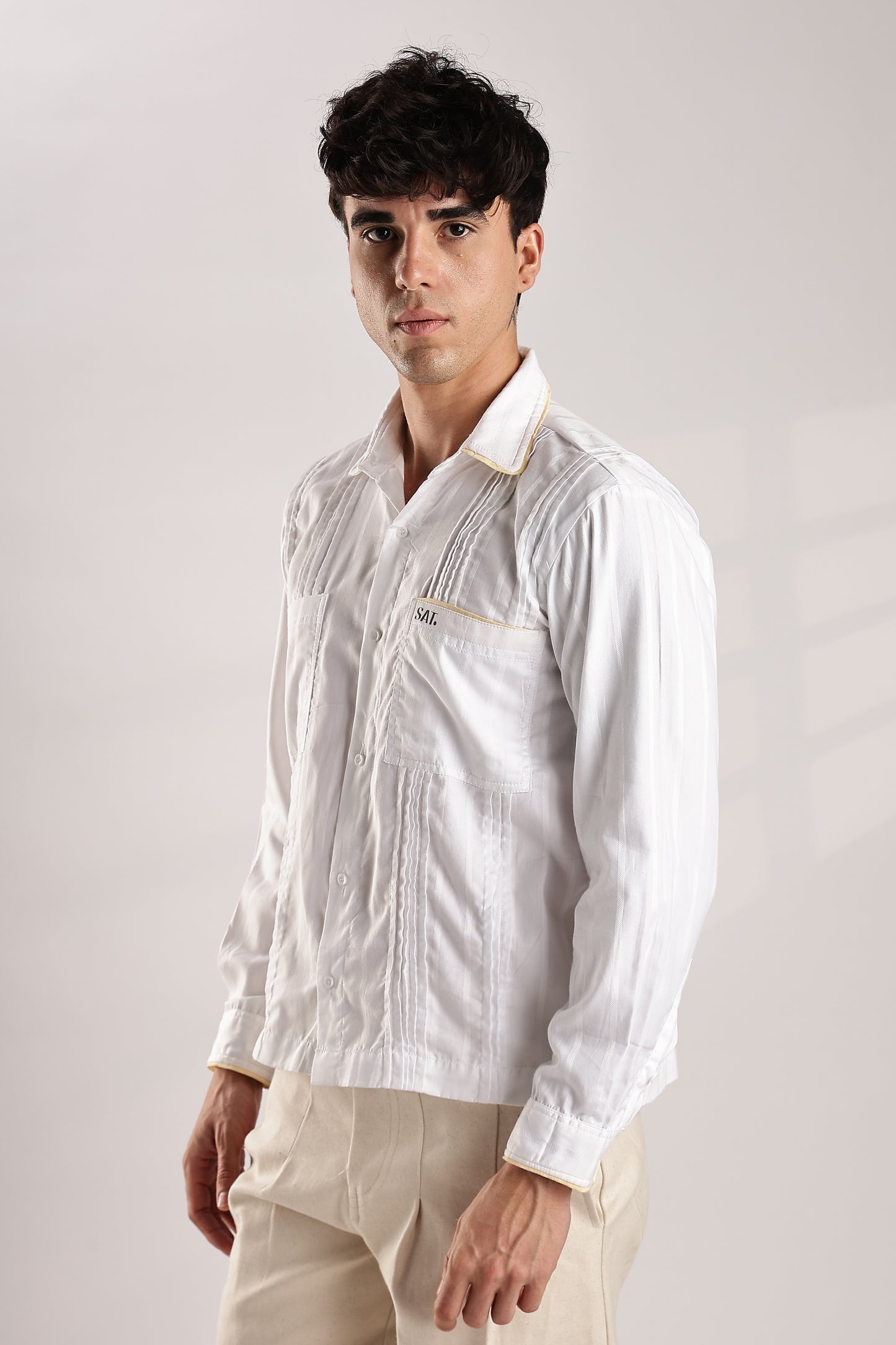 Tunks pure Cotton shirt 'White'
