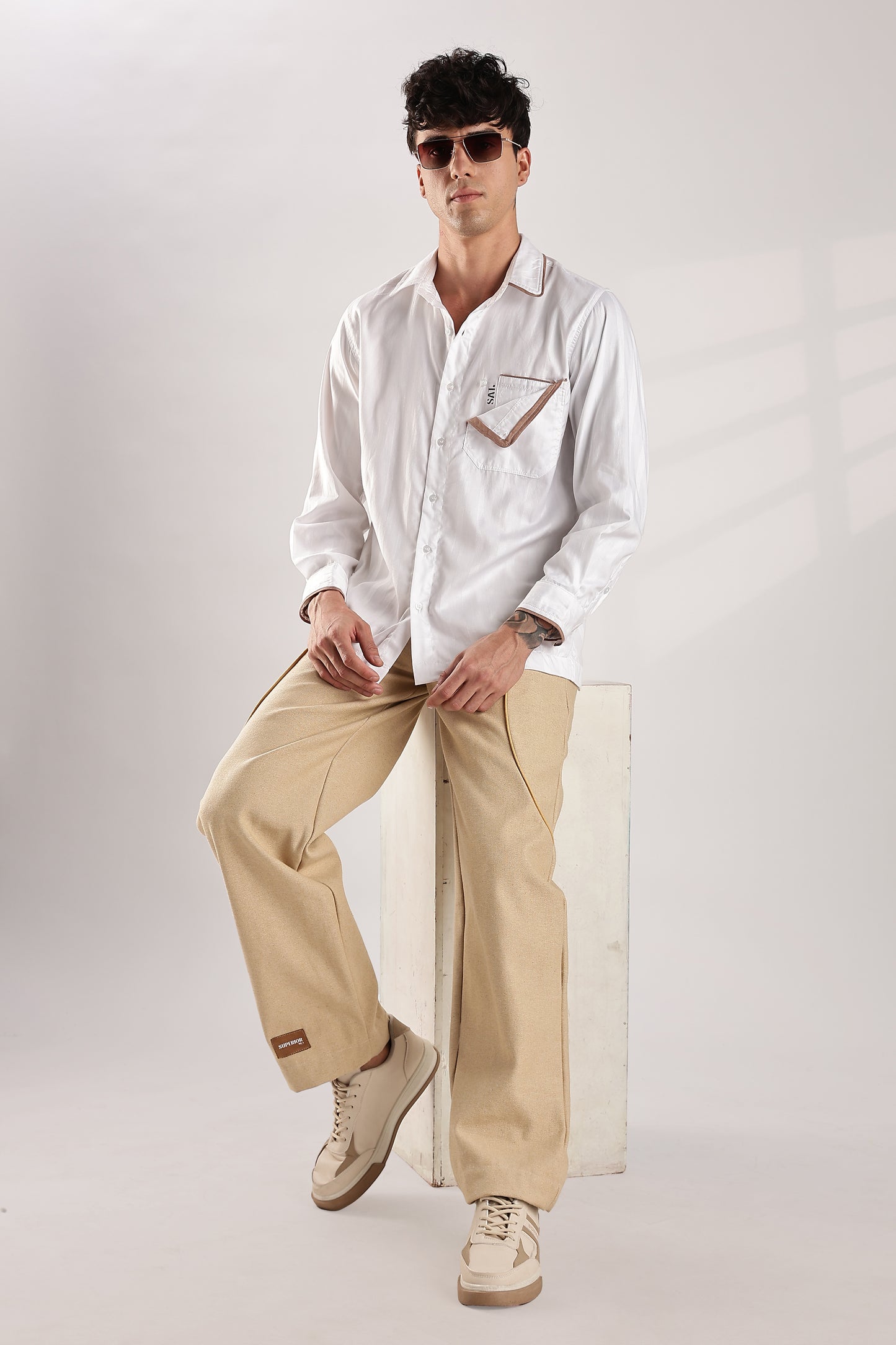 Hidden Patch Pocket Shirt