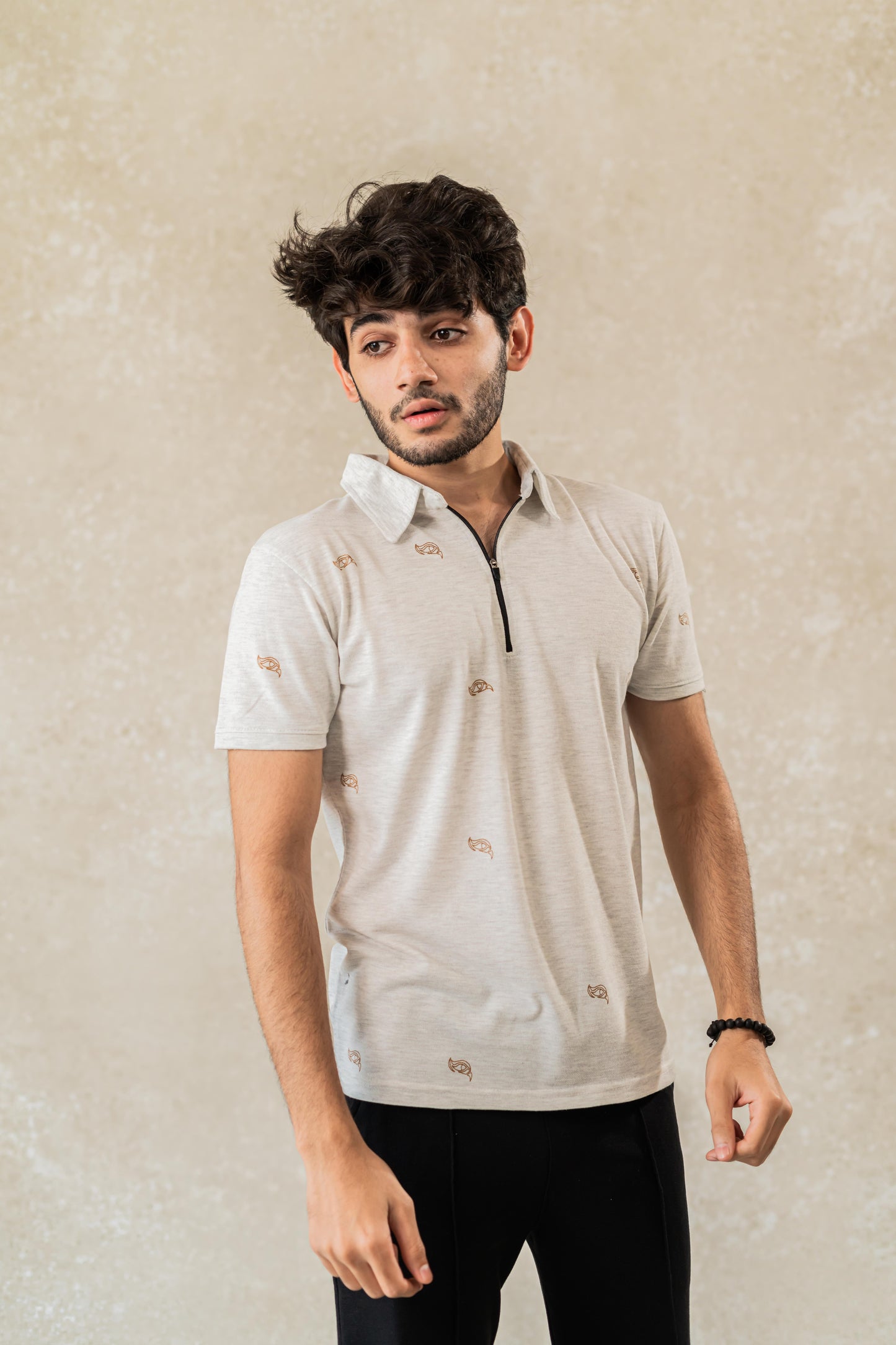 Eagle Polo T-shirt 'Zip'
