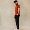 Cherry Rust Polo T-shirt