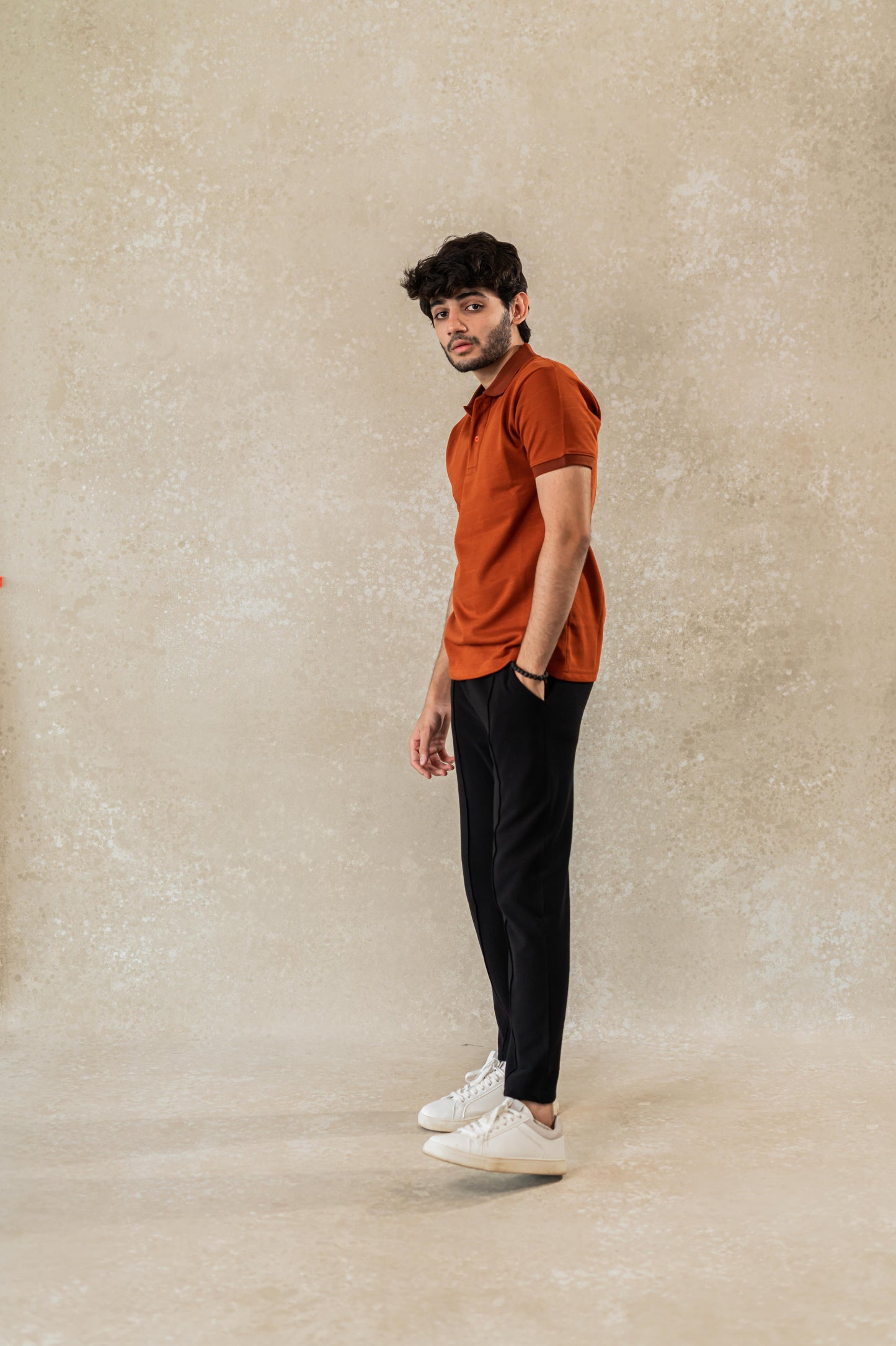 Cherry Rust Polo T-shirt