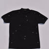 Button Snowflake Polo T-shirt