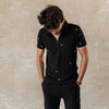 Zip Snowflake Polo T-shirt