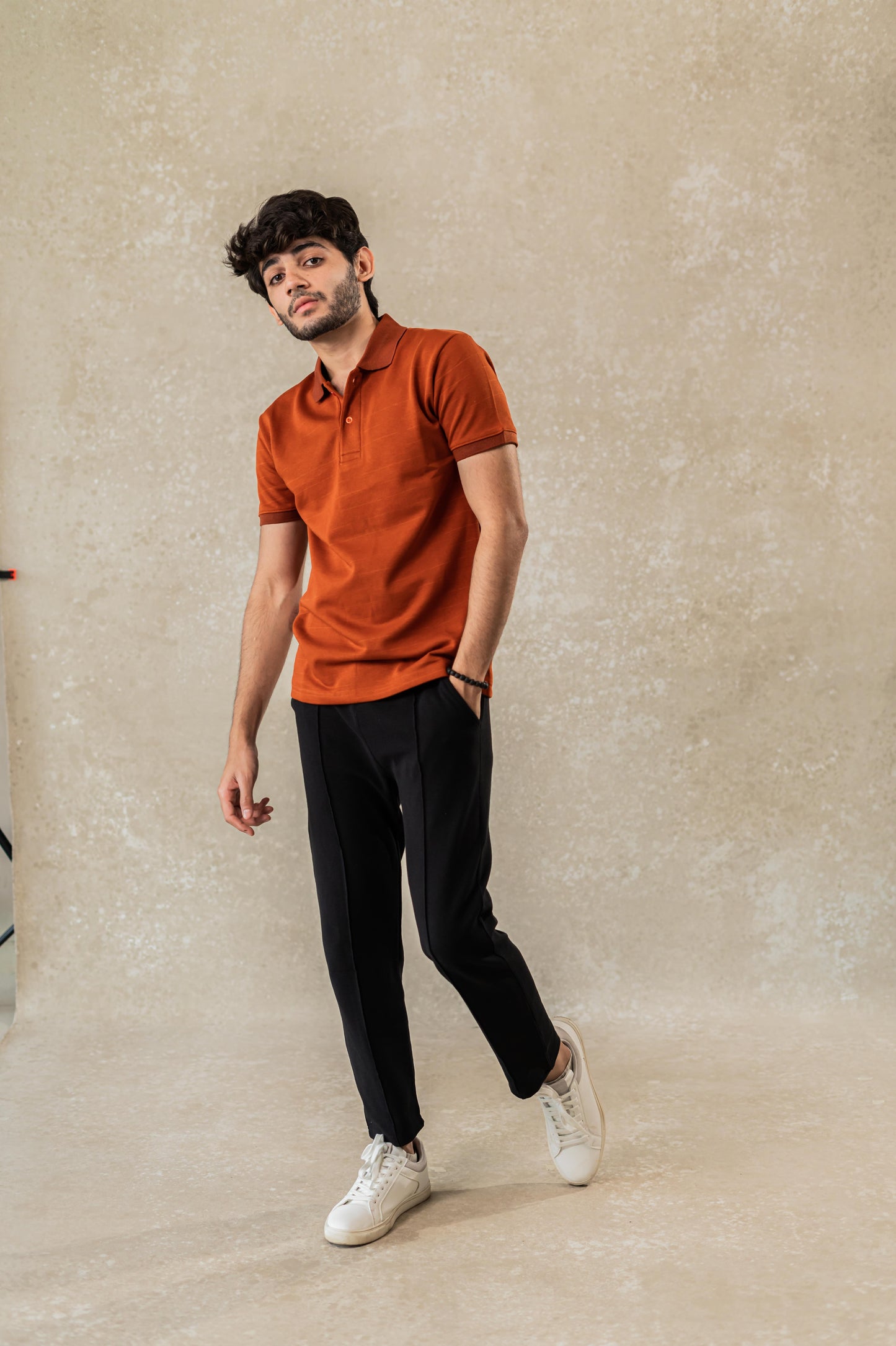 Cherry Rust Polo T-shirt