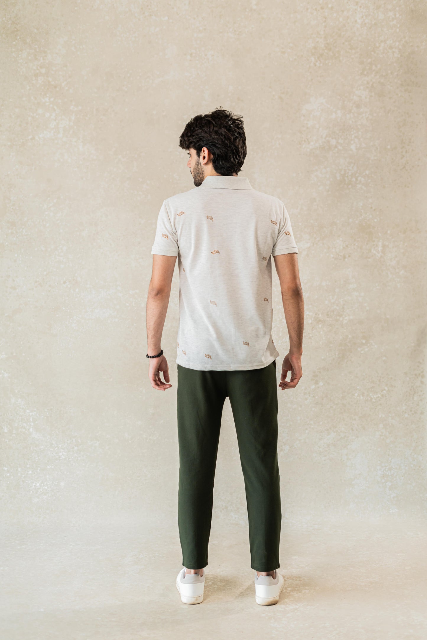 Eagle Polo T-shirt 'Button'