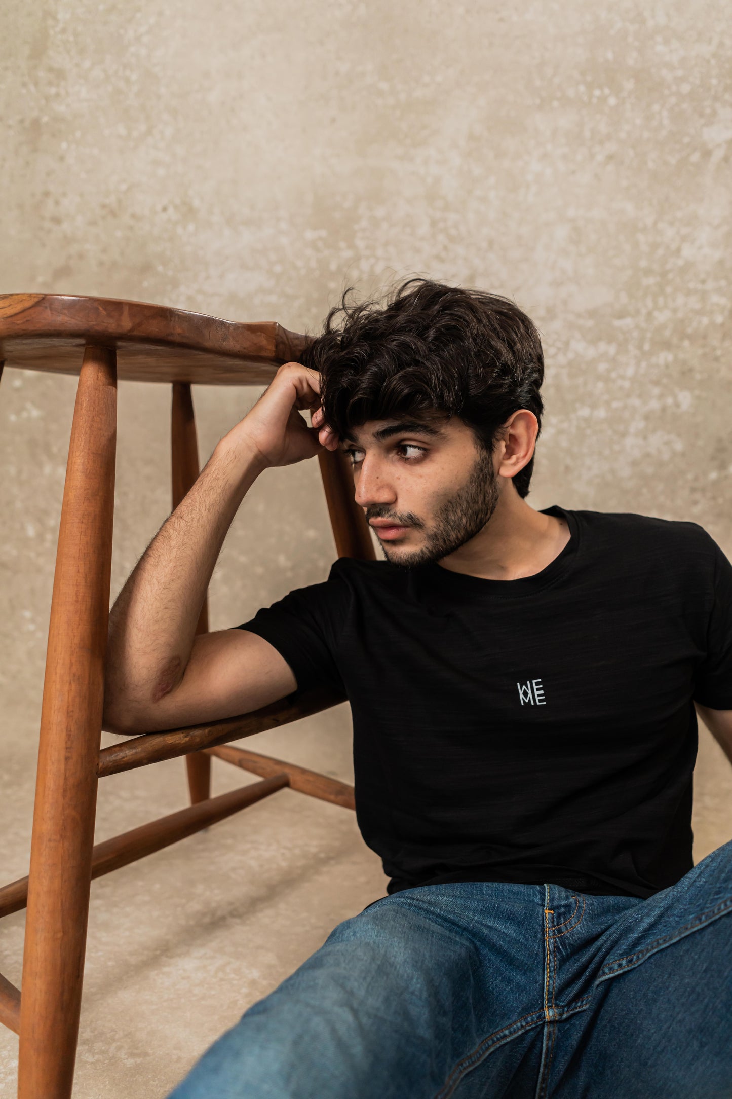 WeMe Round Neck T-shirt 'Black'