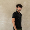 Zip Snowflake Polo T-shirt