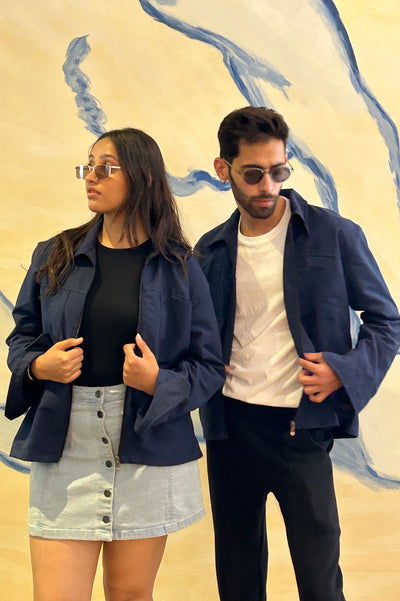 Thin Solidblu Jacket