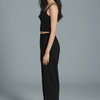 Wide leg Joggers -  'Black' ( Korean fit )