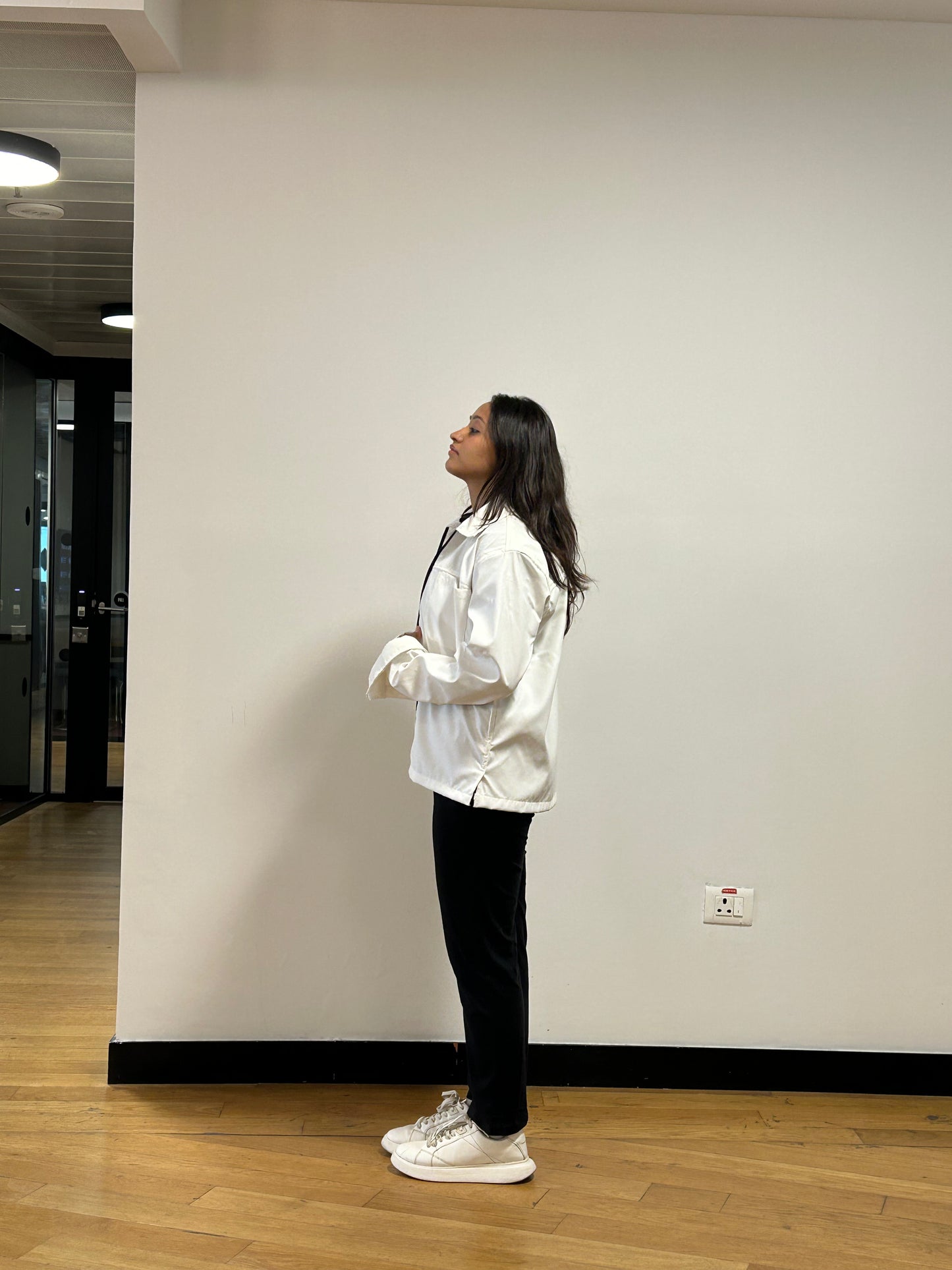 Solid Me White Jacket