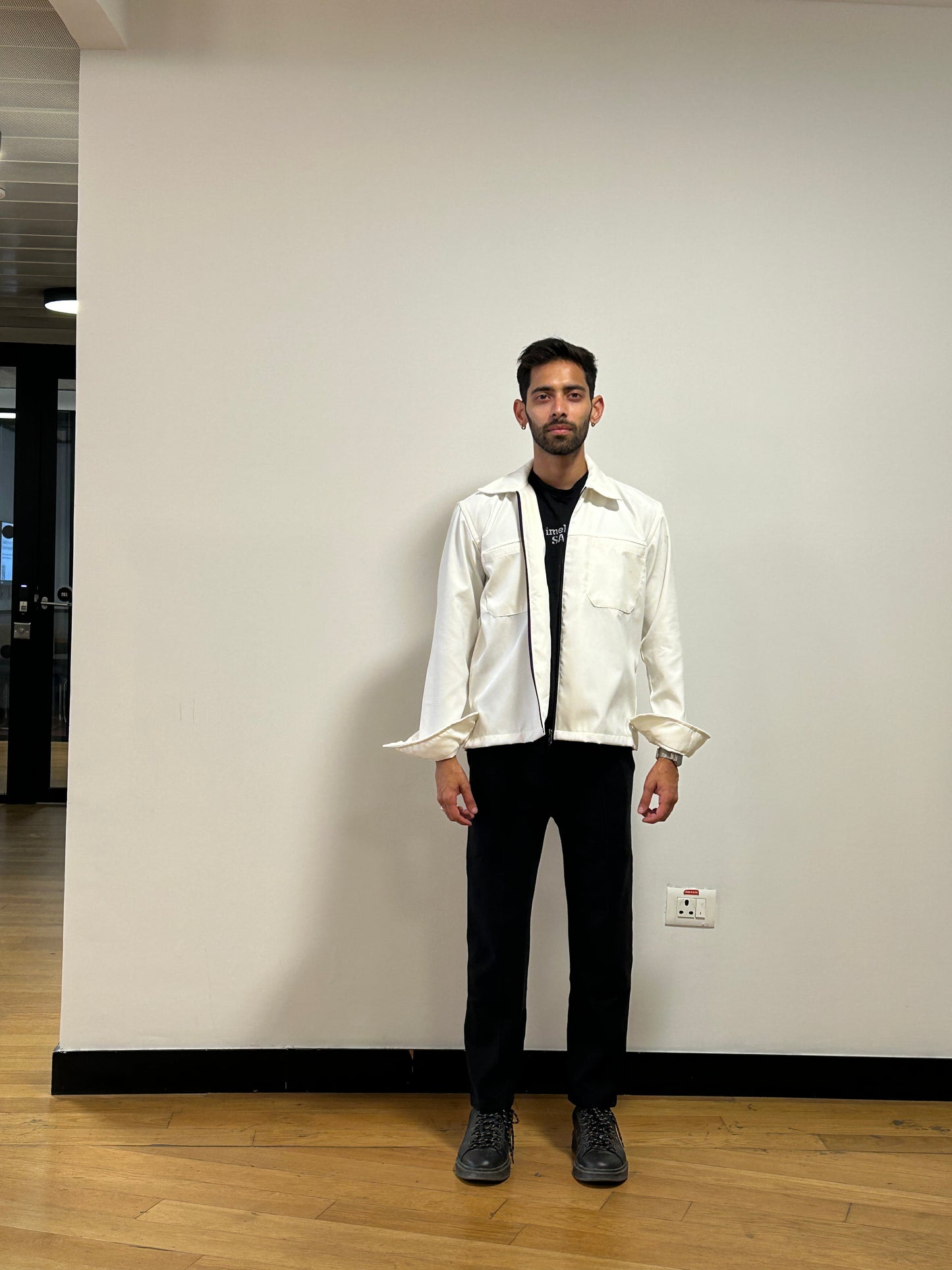 Solid Me White Jacket