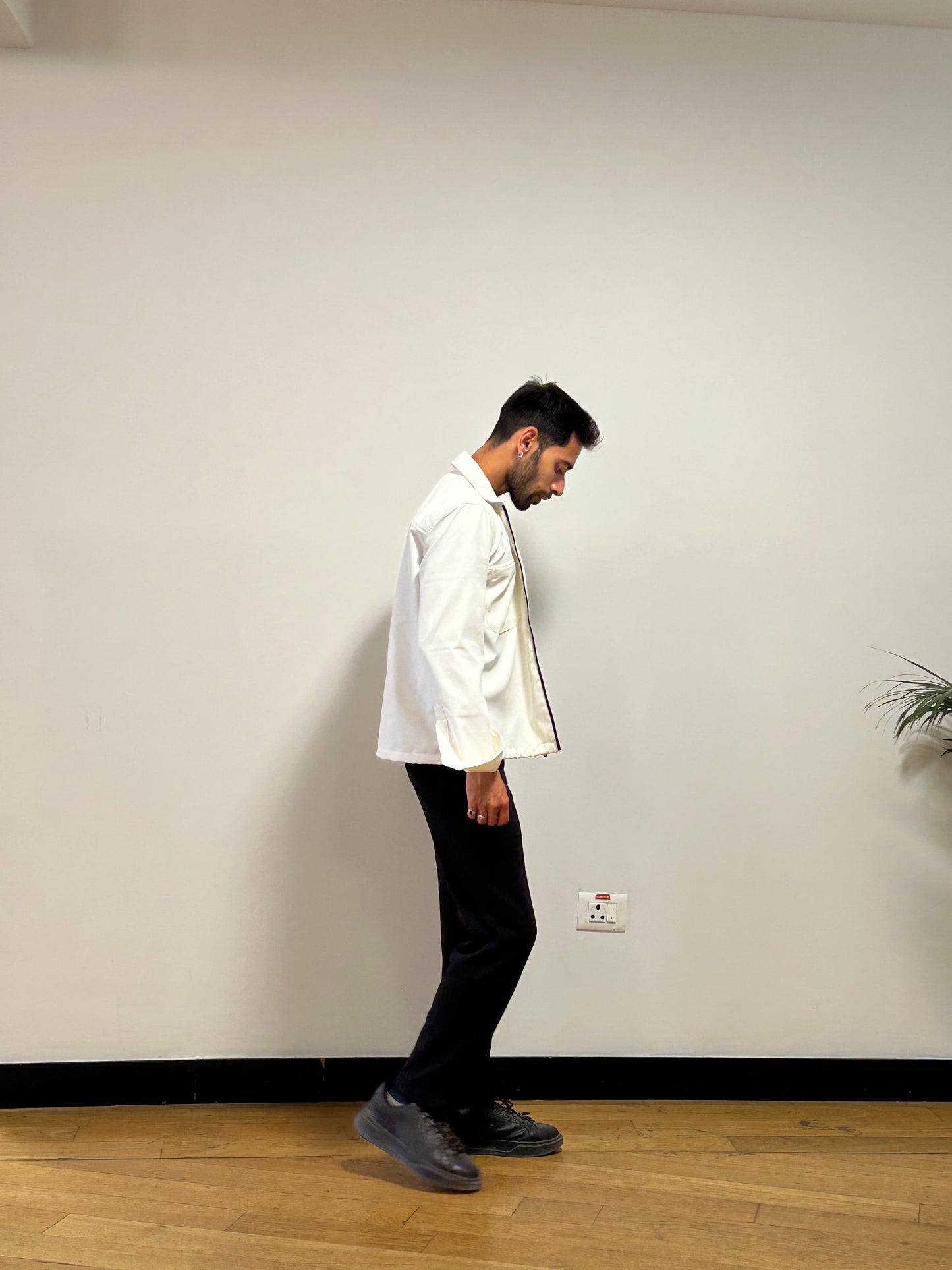 Solid Me White Jacket