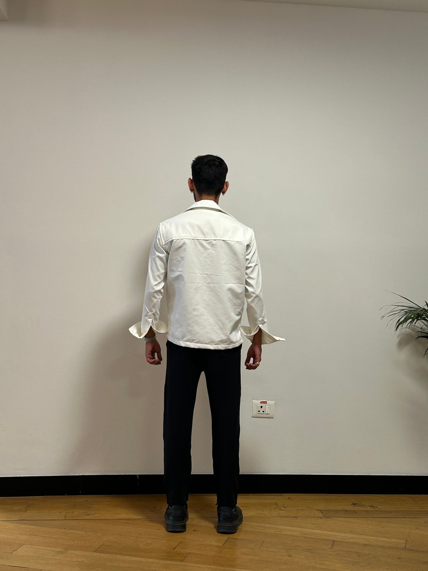 Solid Me White Jacket
