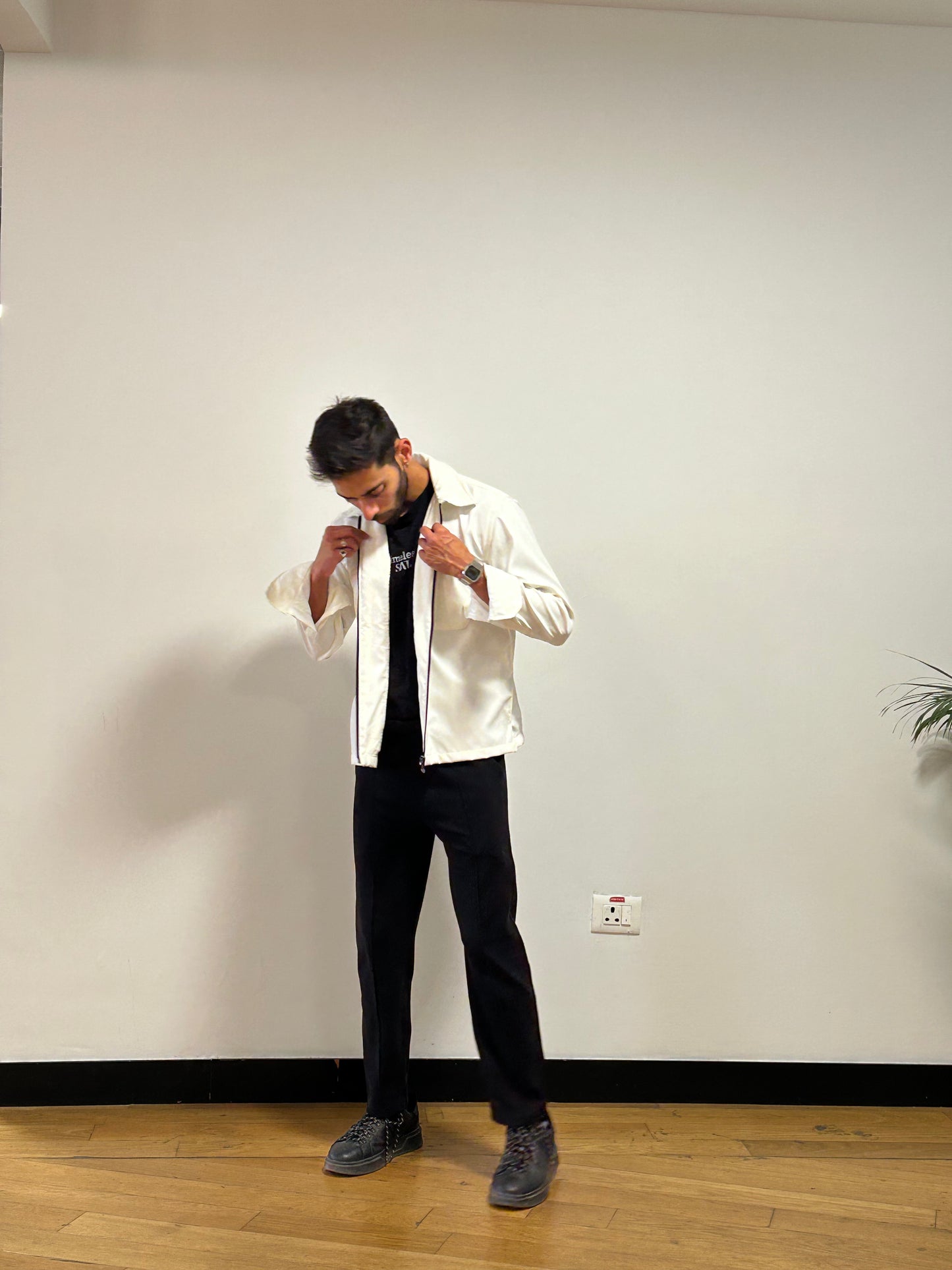Solid Me White Jacket