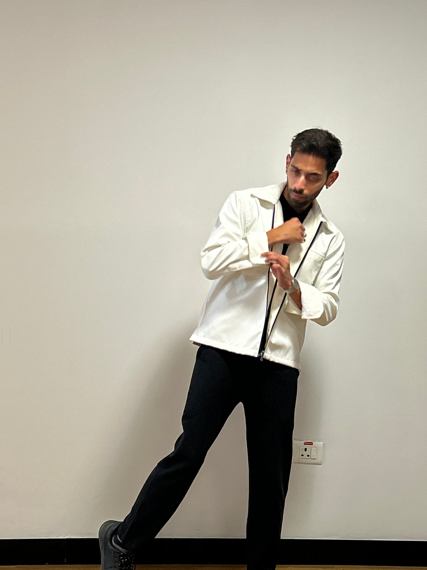 Solid Me White Jacket