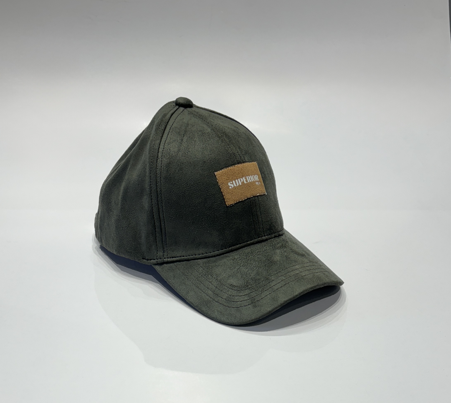 Caps - 6 Panel Suede Cap