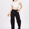 Thin Cargo - Wide Leg Cargo 'Black'