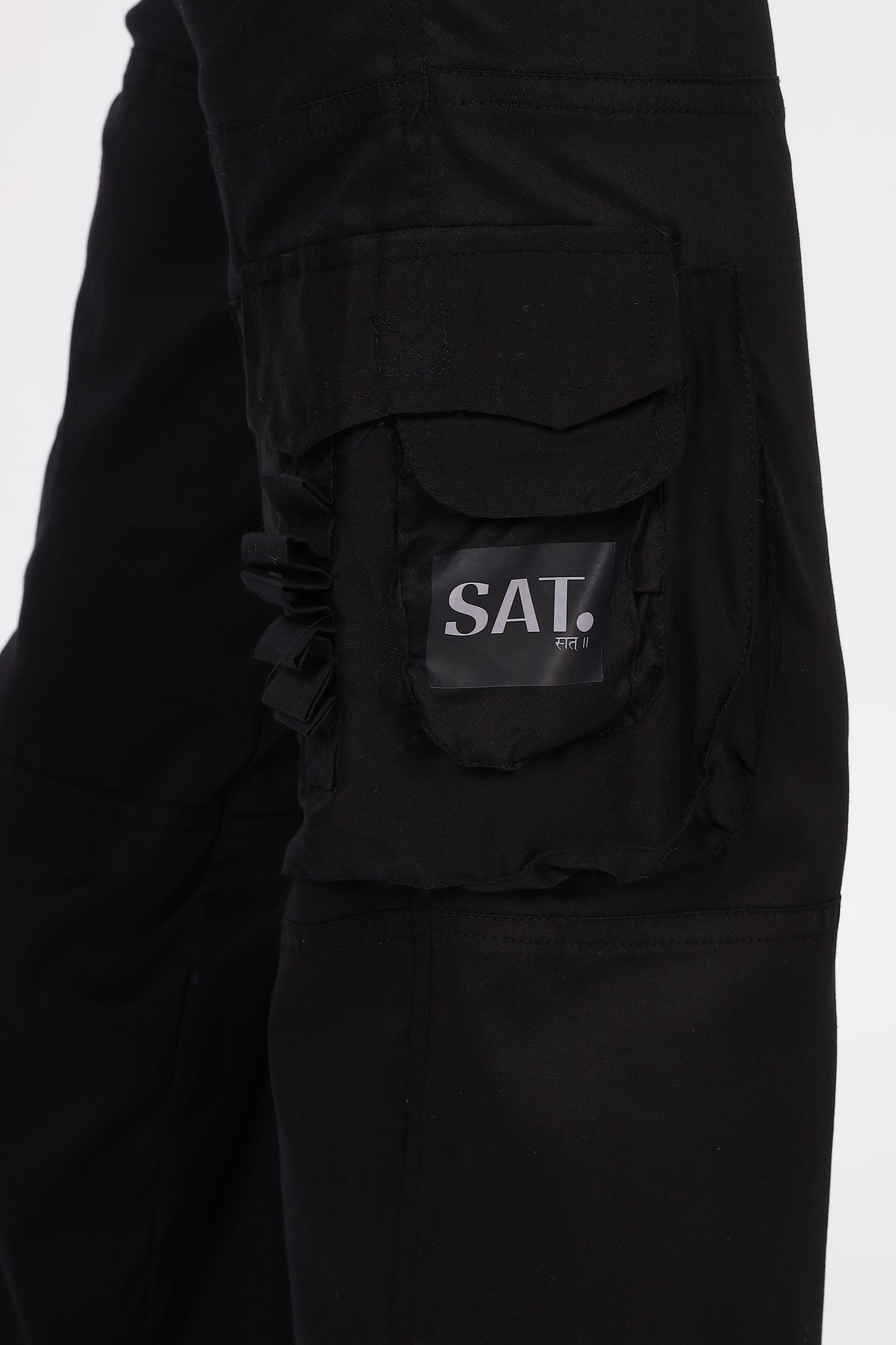 Thin Cargo - Wide Leg Cargo 'Black'
