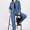 Thin Cargo - Wide Leg Cargo 'Blue'