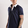 White Collar Polo T-Shirt