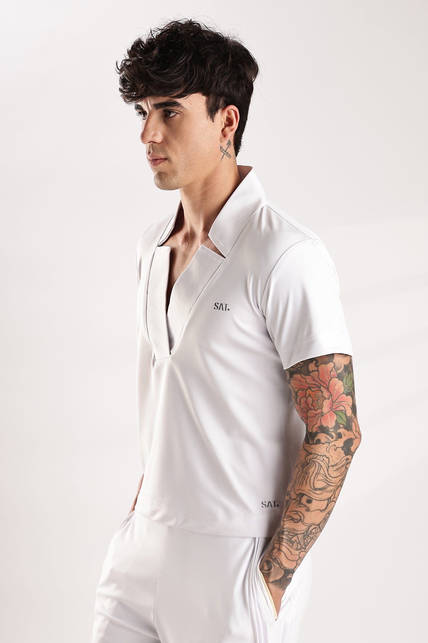 Gazzet Shirt - Short Sleeve 'White'