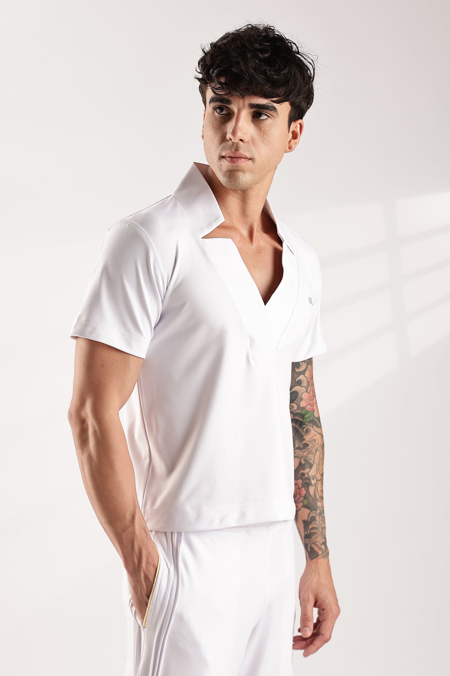 Gazzet Shirt - Short Sleeve 'White'