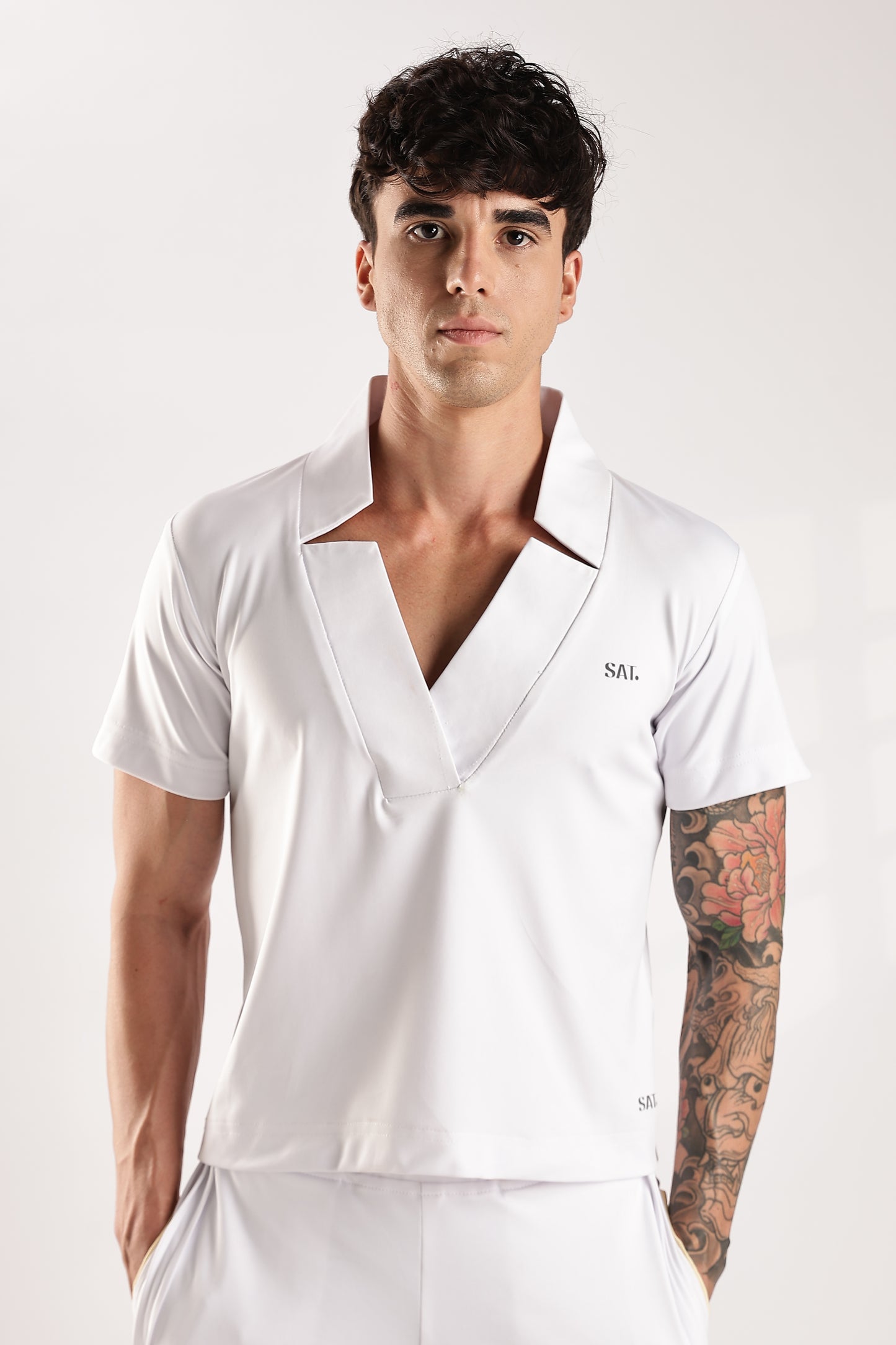 Gazzet Shirt - Short Sleeve 'White'