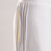 Self Design Tucks Pants - Super Soft Lycra 'White'