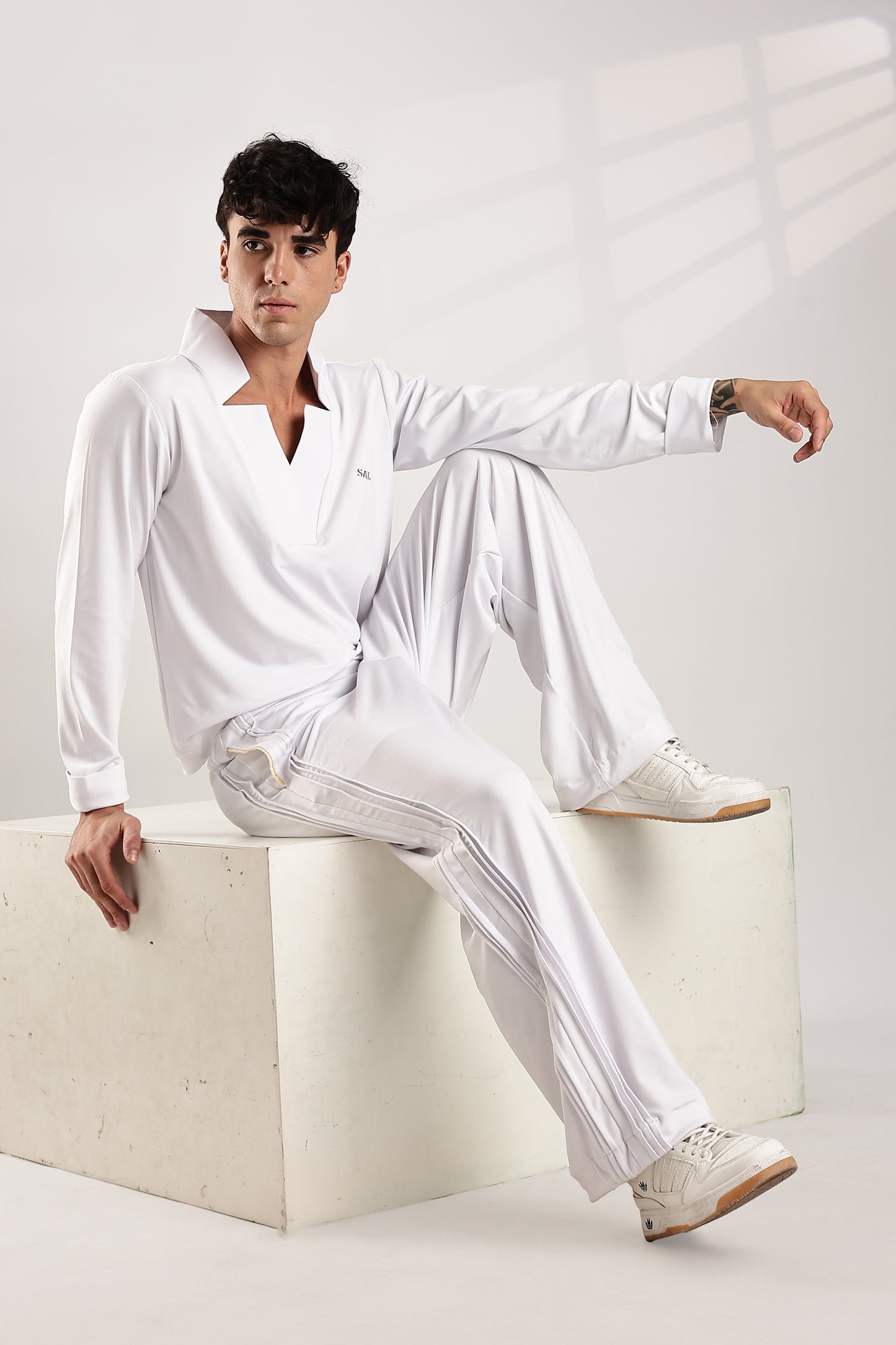 Gazzet shirt - Full Sleeve 'White'