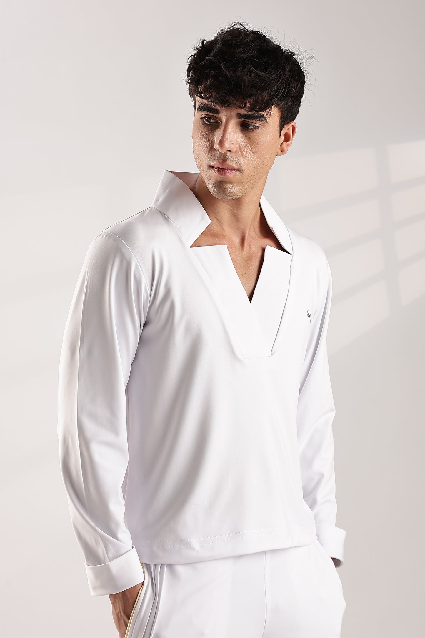 Gazzet shirt - Full Sleeve 'White'