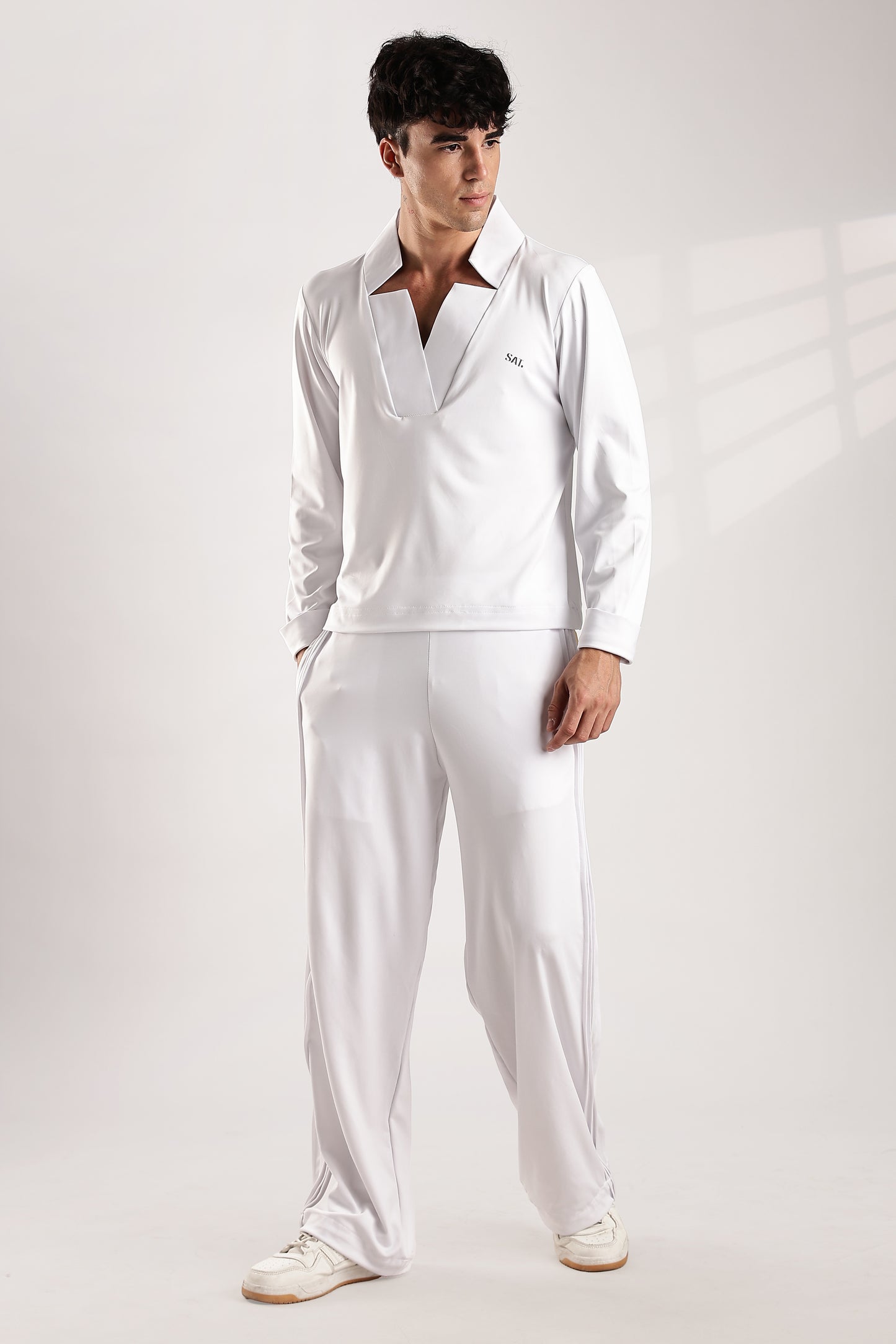 Gazzet Collar Co-ord Set 'White'