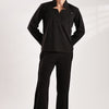 Gazzet Collar Co-ord Set 'Black '
