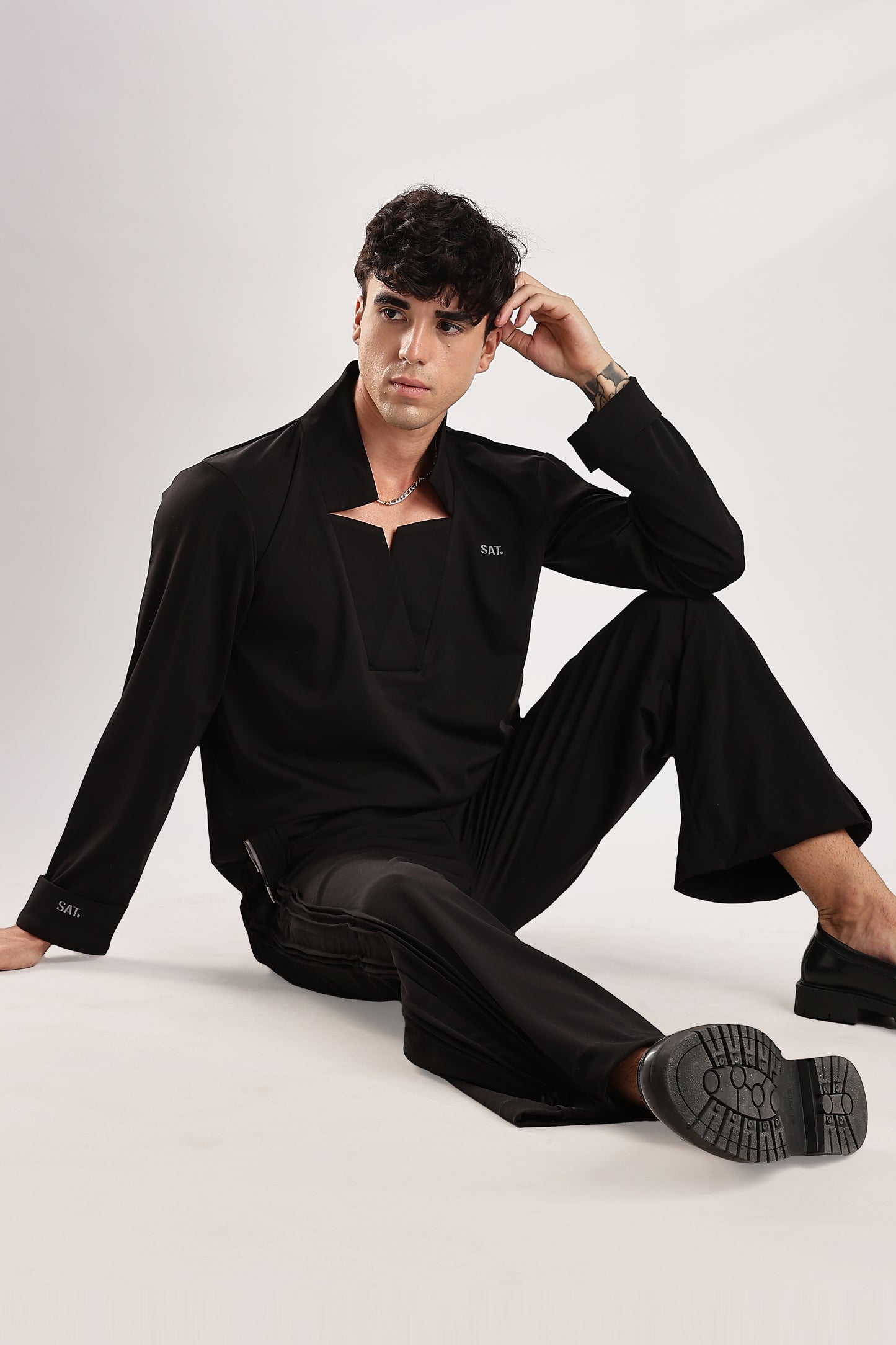 Gazzet shirt - Full Sleeve 'Black'