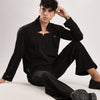 Gazzet Collar Co-ord Set 'Black '