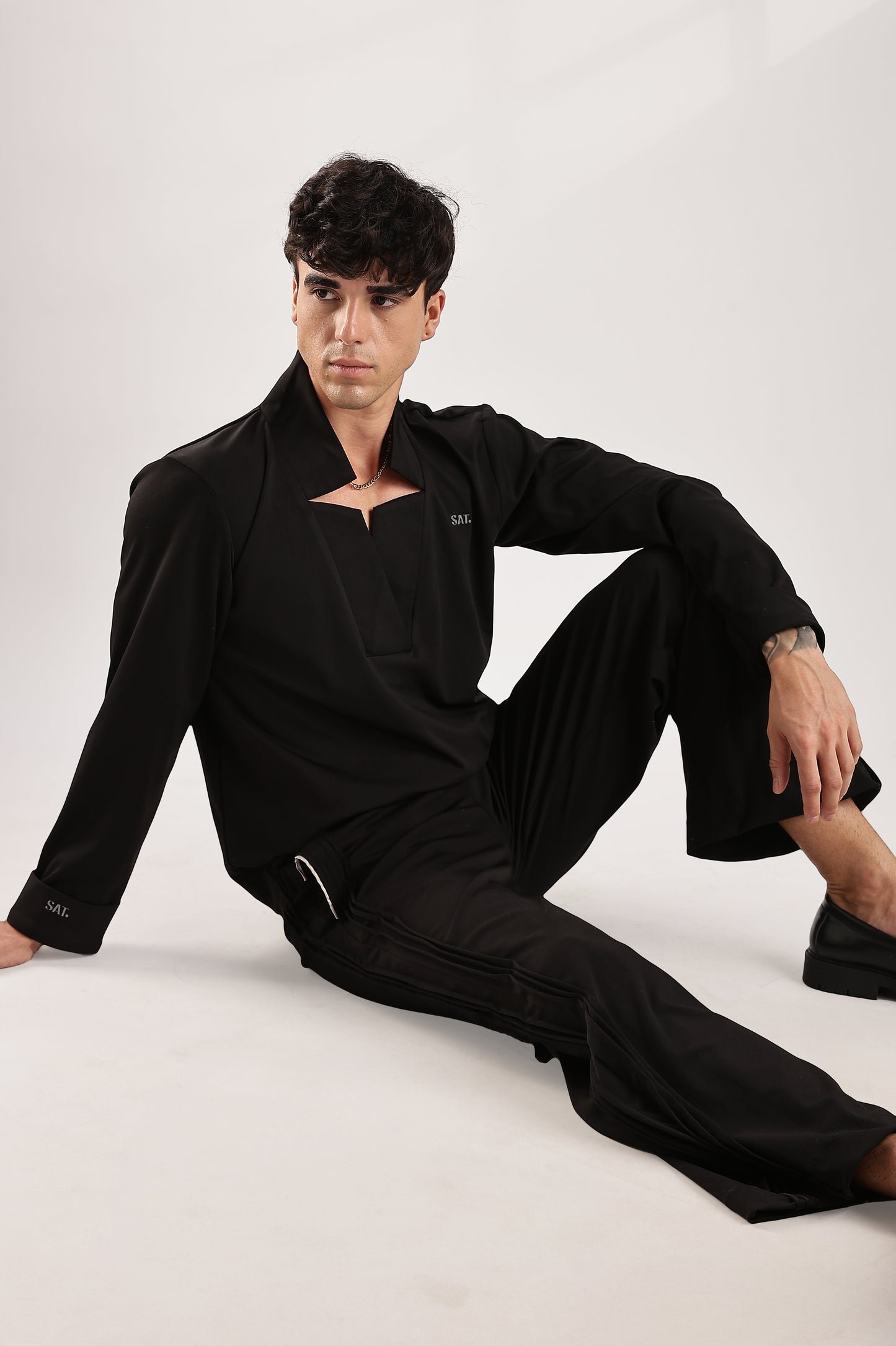 Gazzet shirt - Full Sleeve 'Black'
