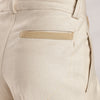 Double Pleated Raw Denim Pants