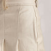 Double Pleated Raw Denim Pants