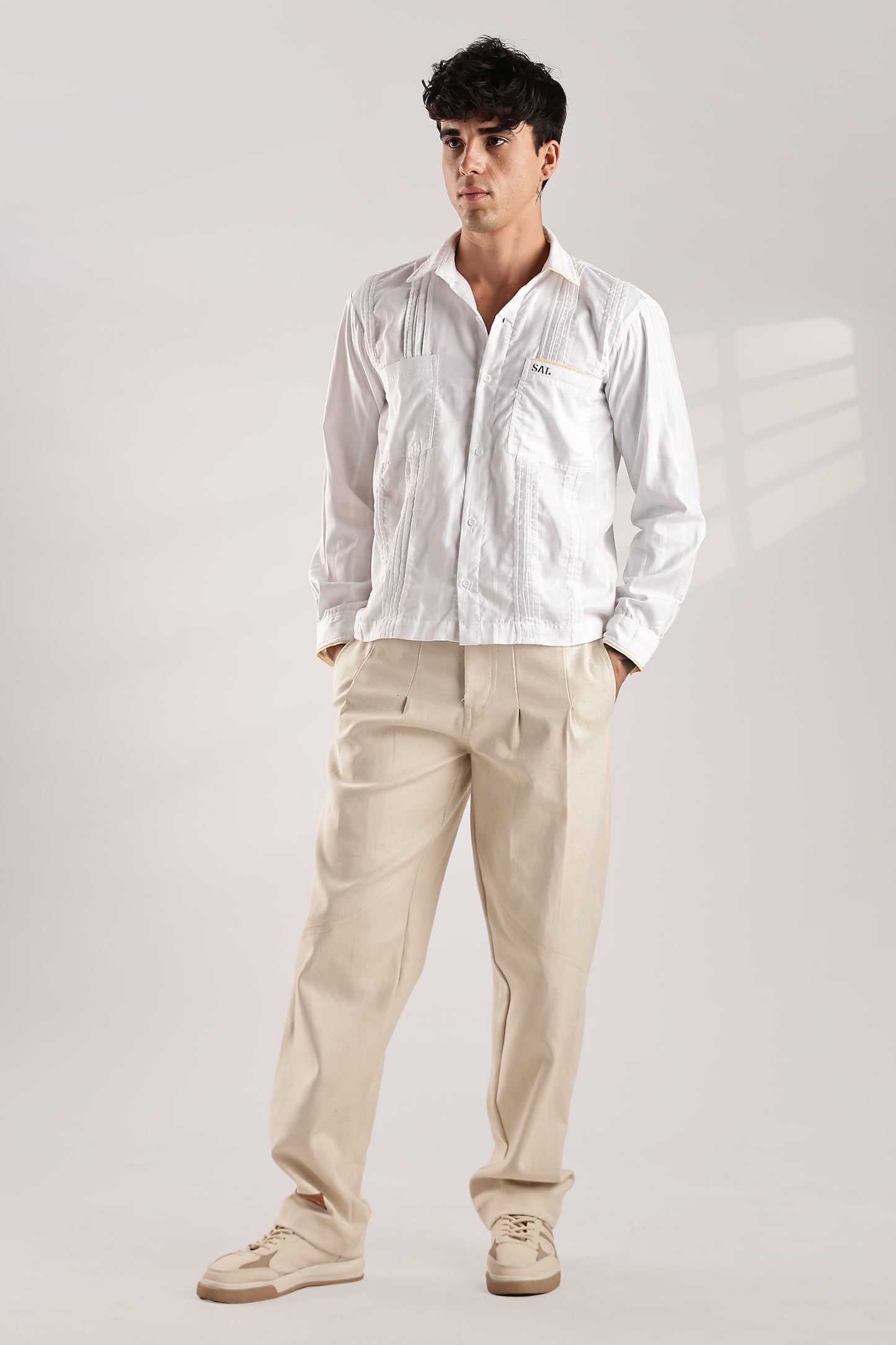 Tunks pure Cotton shirt 'White'
