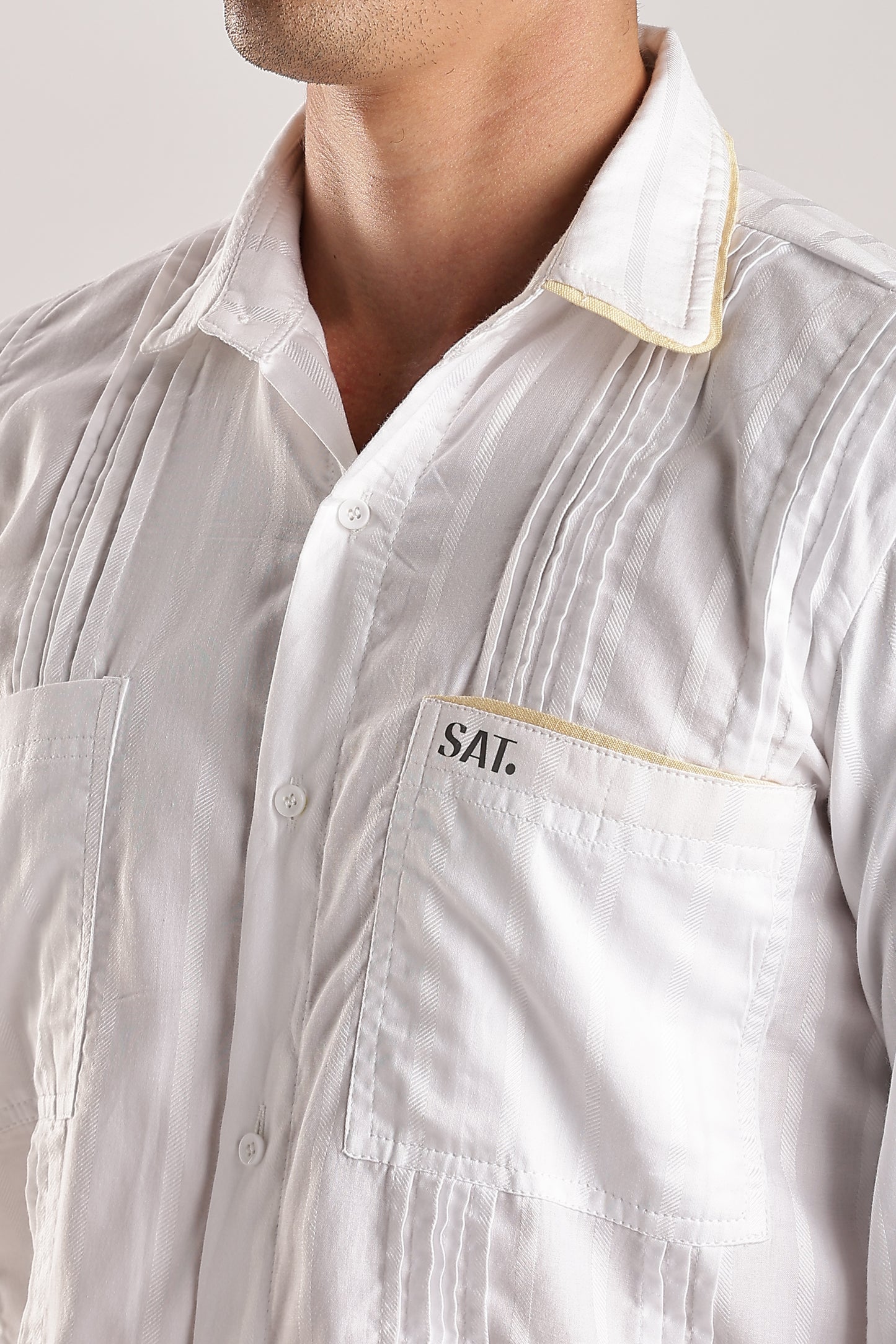Tunks pure Cotton shirt 'White'
