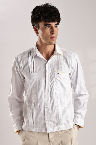 Tunks pure Cotton shirt 'White'