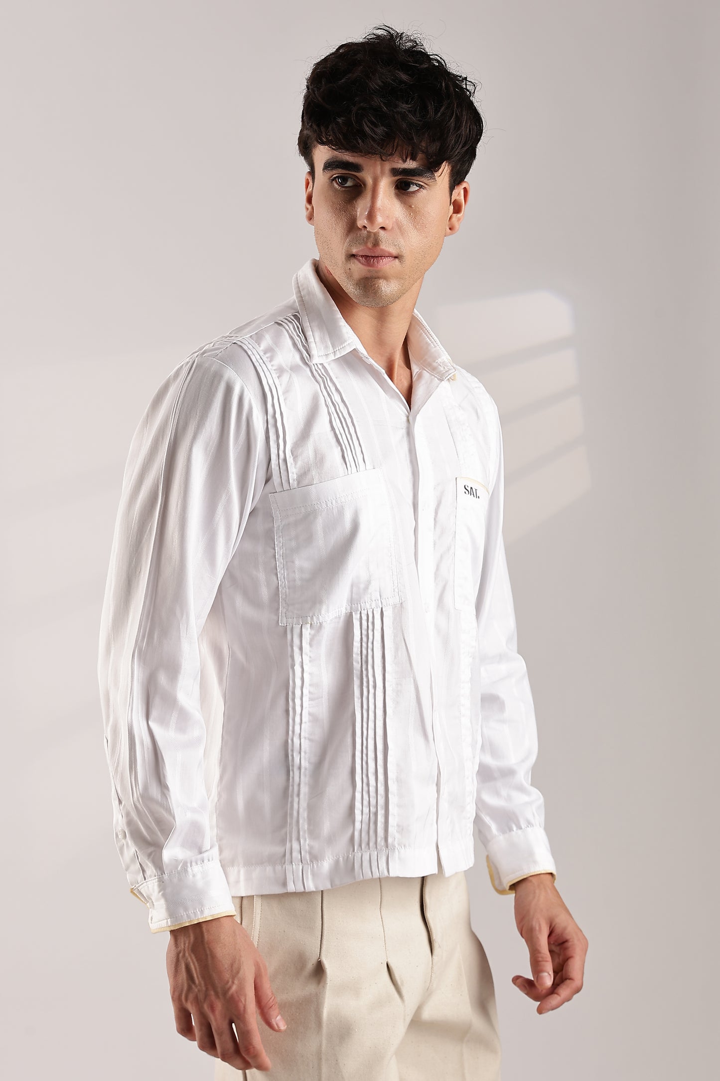 Tunks pure Cotton shirt 'White'