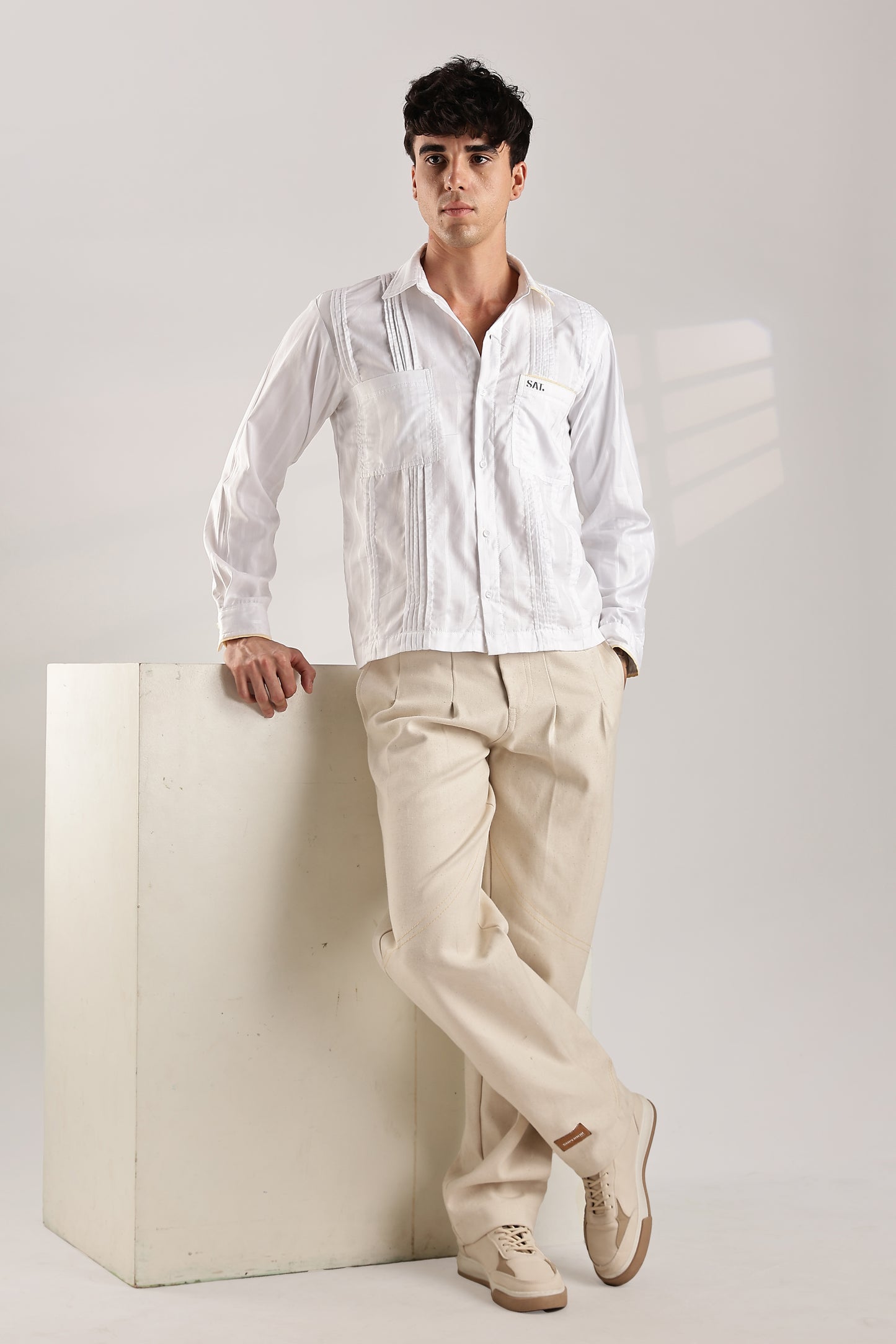 Tunks pure Cotton shirt 'White'