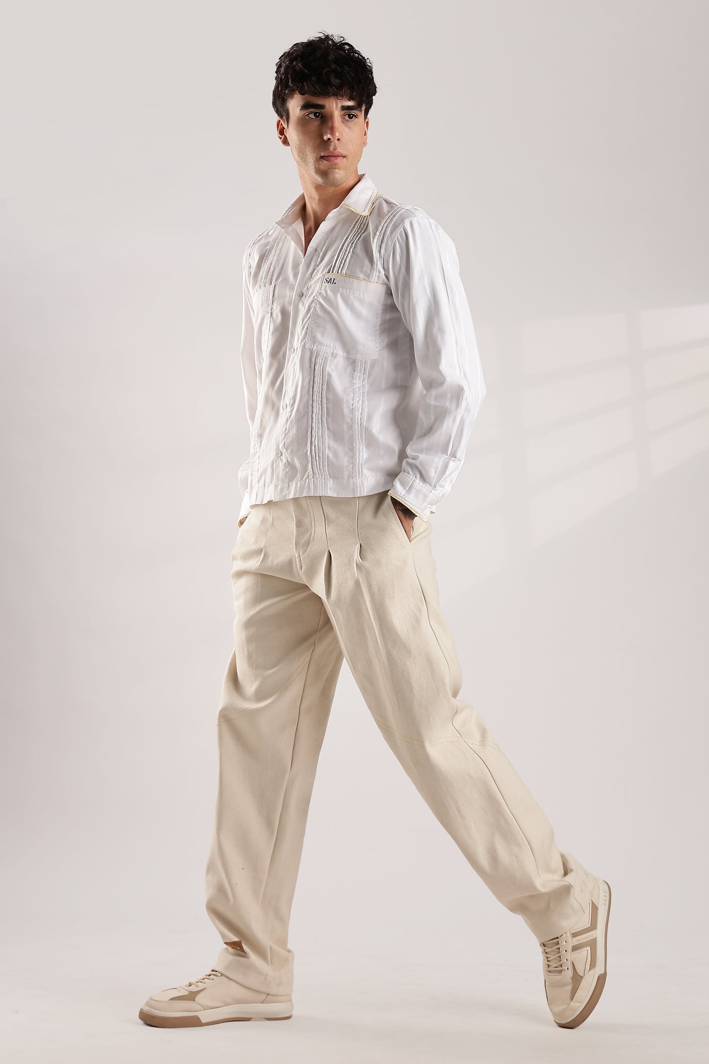 Tunks pure Cotton shirt 'White'
