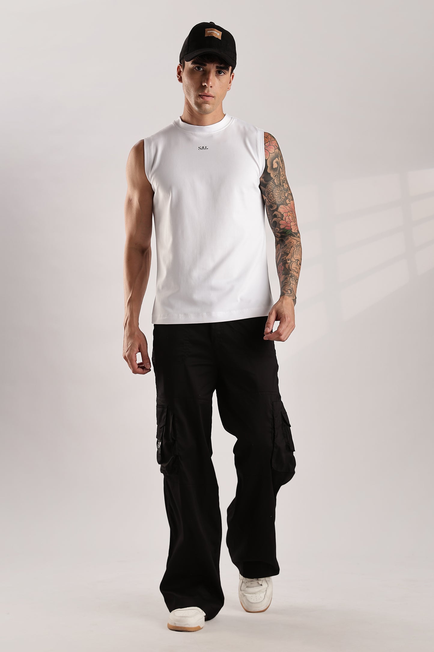 Thin Cargo - Wide Leg Cargo 'Black'
