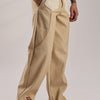 Patch Pocket Raw Denim Pants