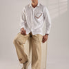 Patch Pocket Raw Denim Pants