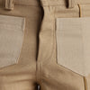 Patch Pocket Raw Denim Pants