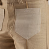 Patch Pocket Raw Denim Pants