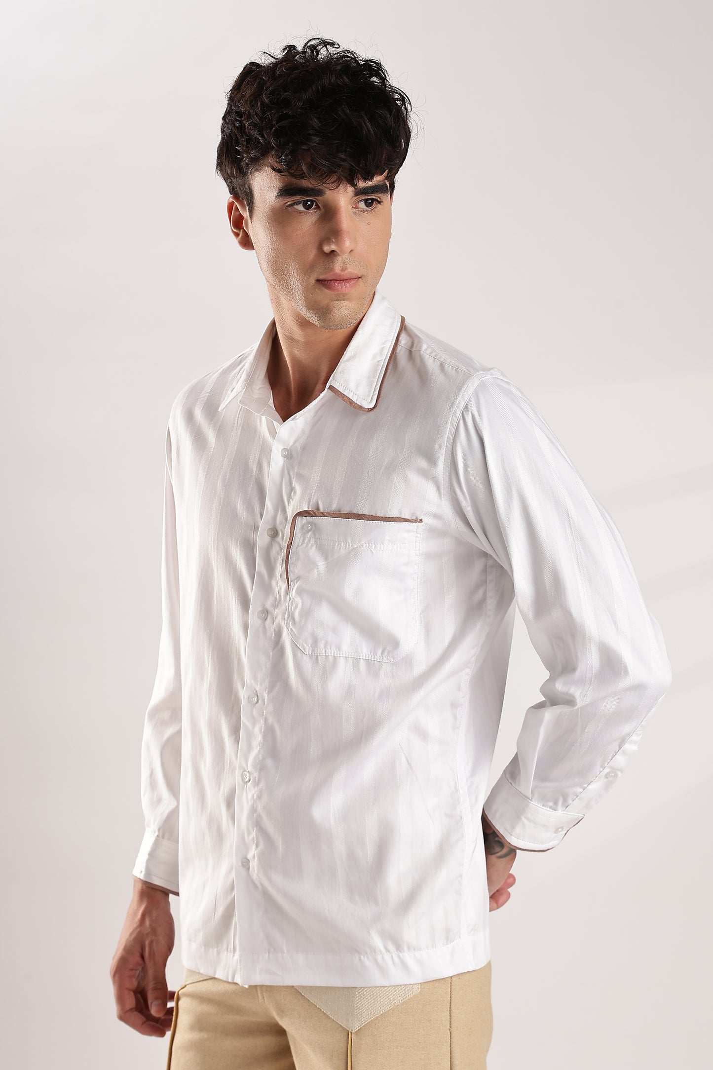 Hidden Patch Pocket Shirt