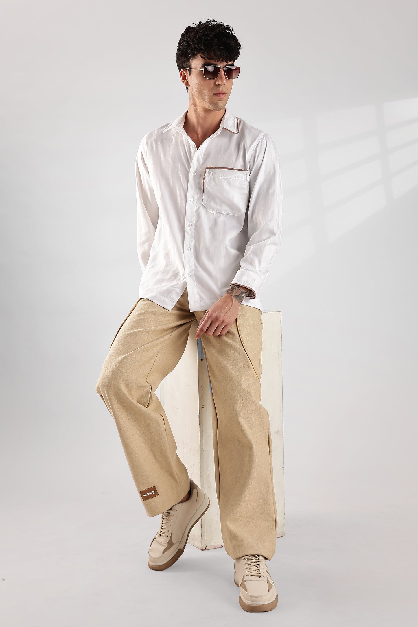 Hidden Patch Pocket Shirt